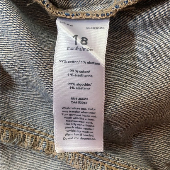 Carter’s Baby Jean Jacket - Picture 4 of 5